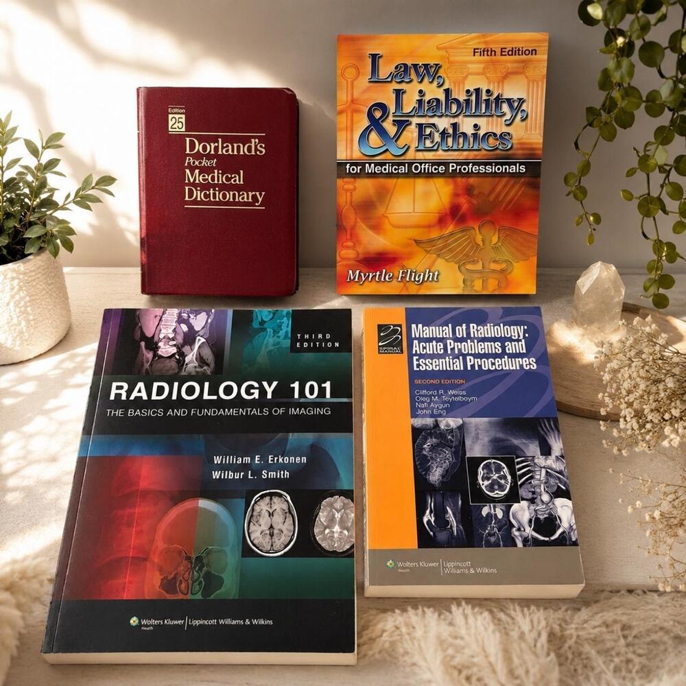 Medical Radiology Reference Textbook Bundle X-Ray Imaging 4 Books